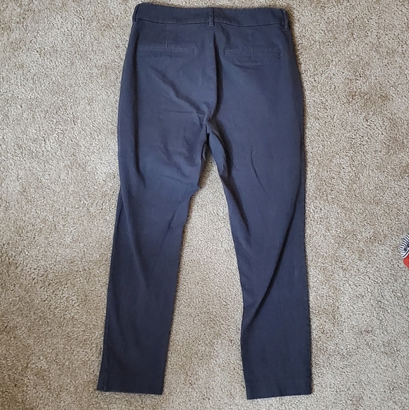 Old Navy Charcoal Dress Pants - Picture 2 of 2